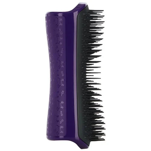 Image of pet deshedder in purple/black colour
