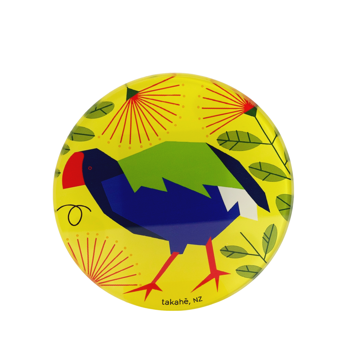 Glass Coasters NZ Birds-Matakana Pharmacy