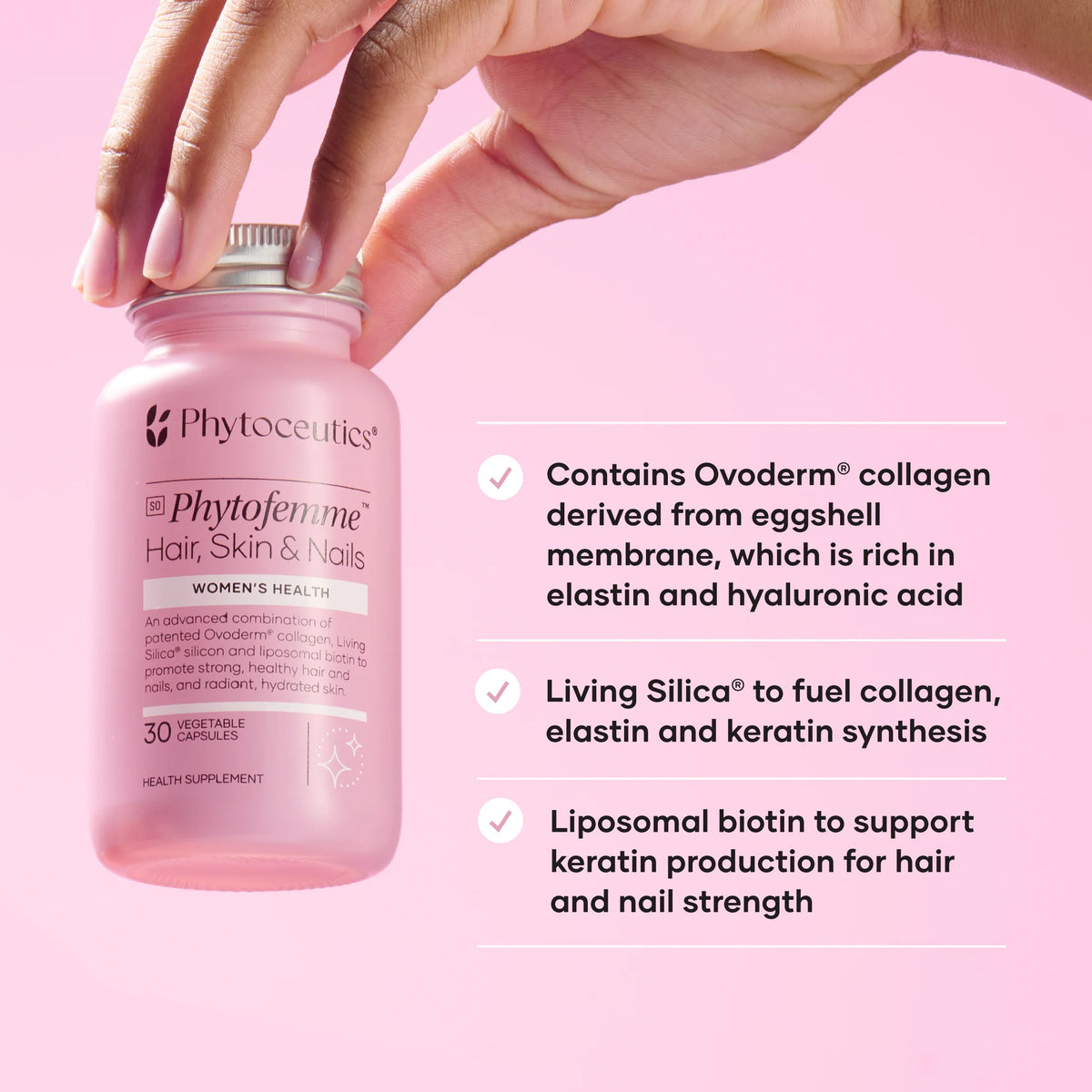 PHYTOCEUTICS Phytofemme Hair S&N 30s-NHTNAME-Matakana Pharmacy