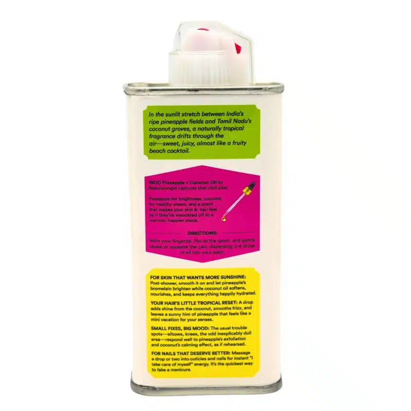 Pineapple & Coconut Bath & Body Oil | Luxury Oil-WOO | World Of Oils-Matakana Pharmacy