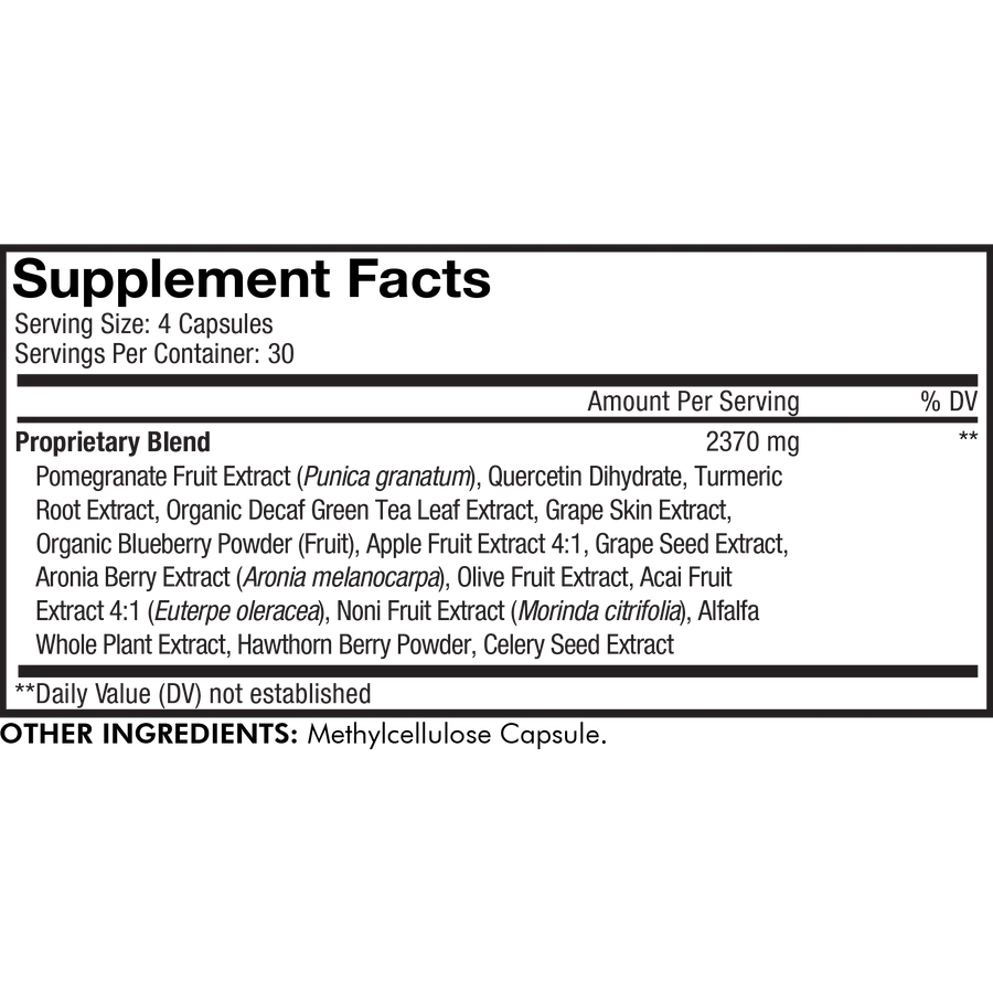 Polyphenols Broad Spectrum+ 120 Capsules-CODEAGE-Matakana Pharmacy
