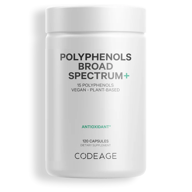 Polyphenols Broad Spectrum+ 120 Capsules-CODEAGE-Matakana Pharmacy