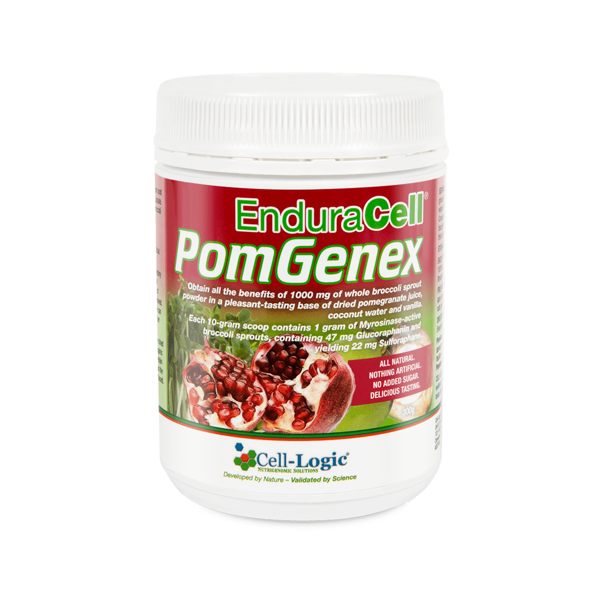 Image of EnduraCell® PomGenex 300g Flavoured Broccoli Sprout Powder