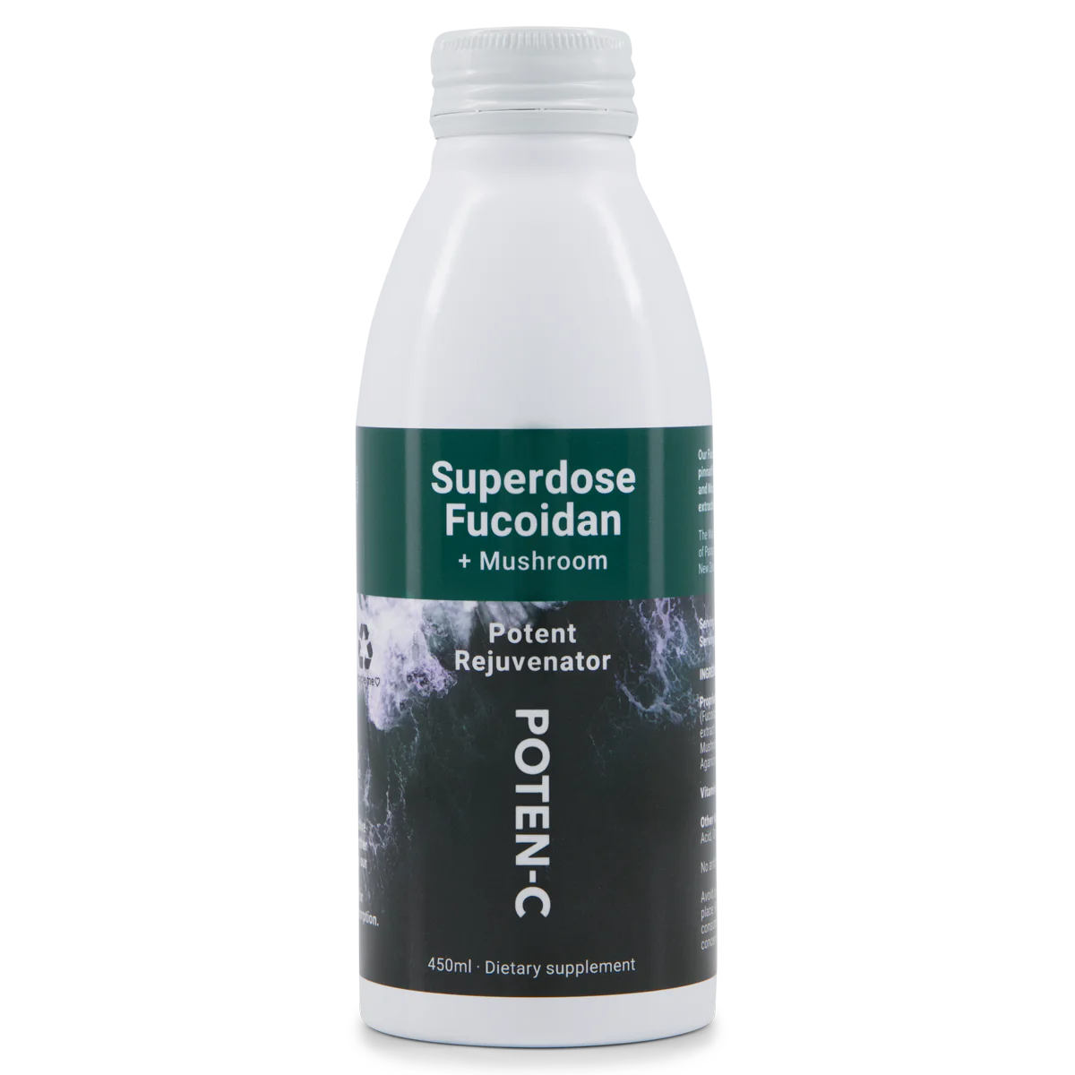 Image of Poten-C Superdose Fucoidan + Mushroom 750mg 450ml