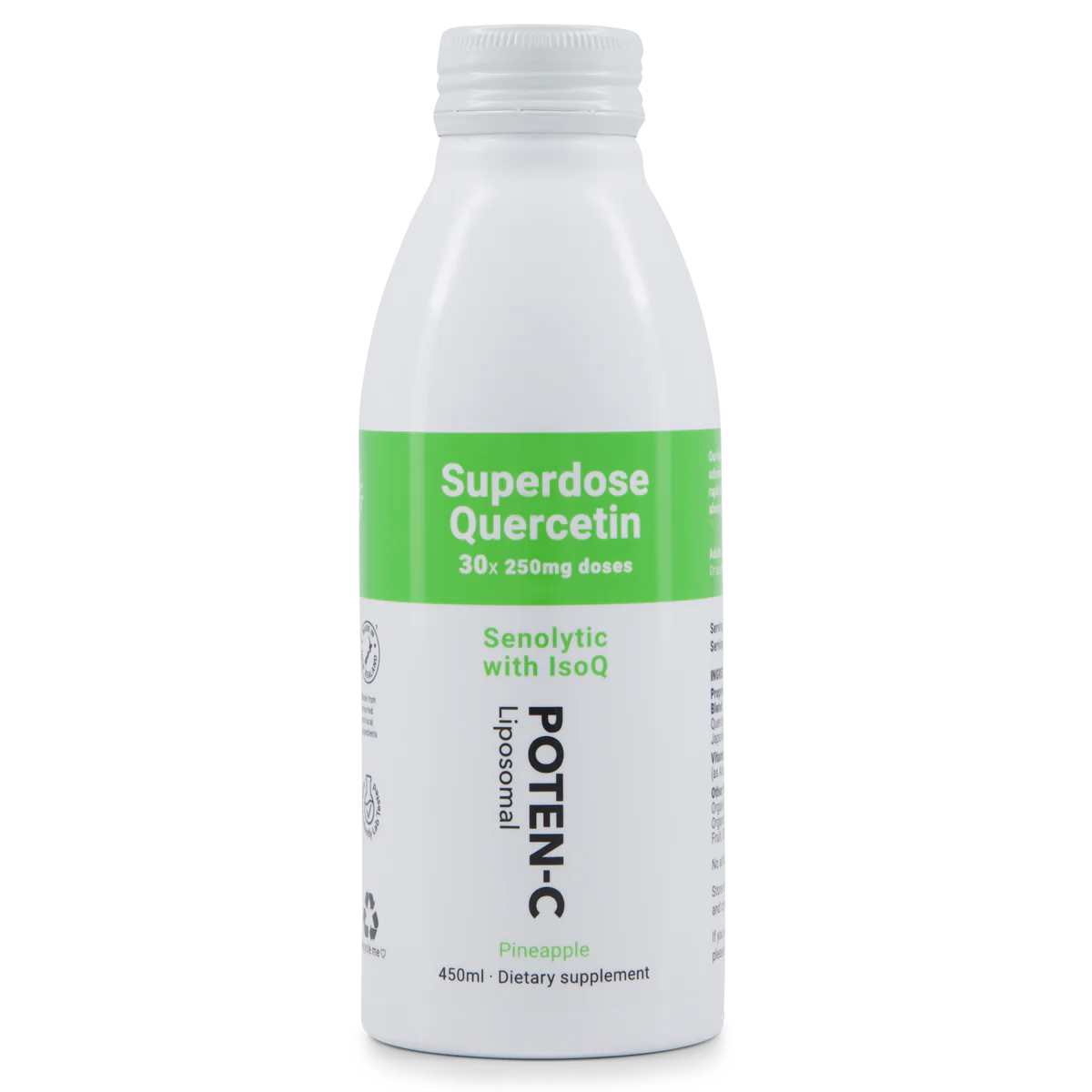 Image of Poten-C Superdose Liposomal Quercetin 250mg 450ml