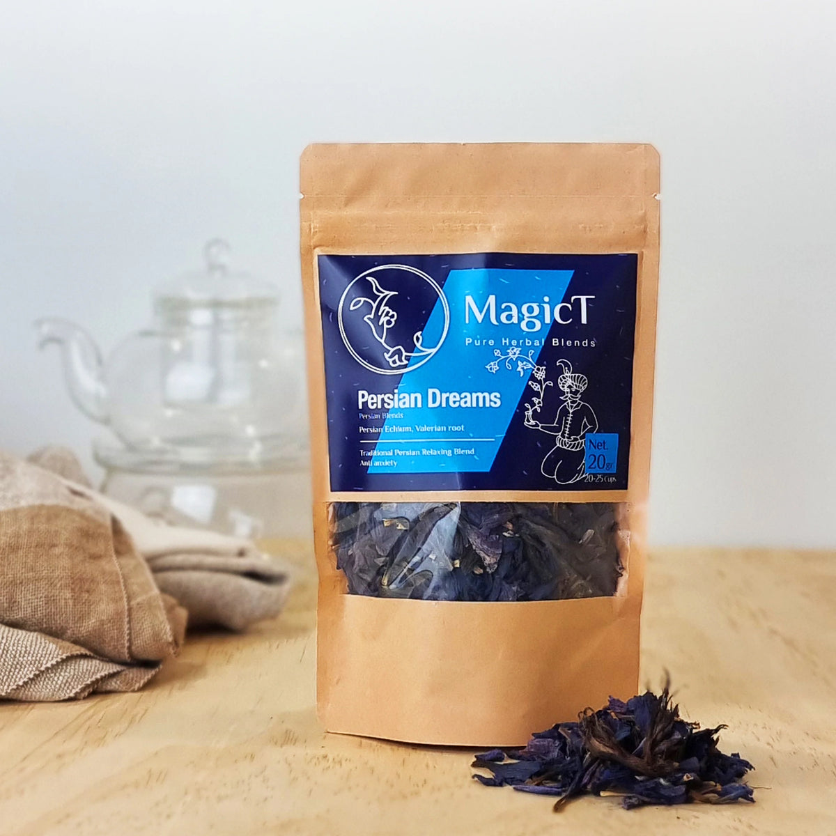 MagicT Persian Dreams Tea Pouch 20g-Magic T-Matakana Pharmacy
