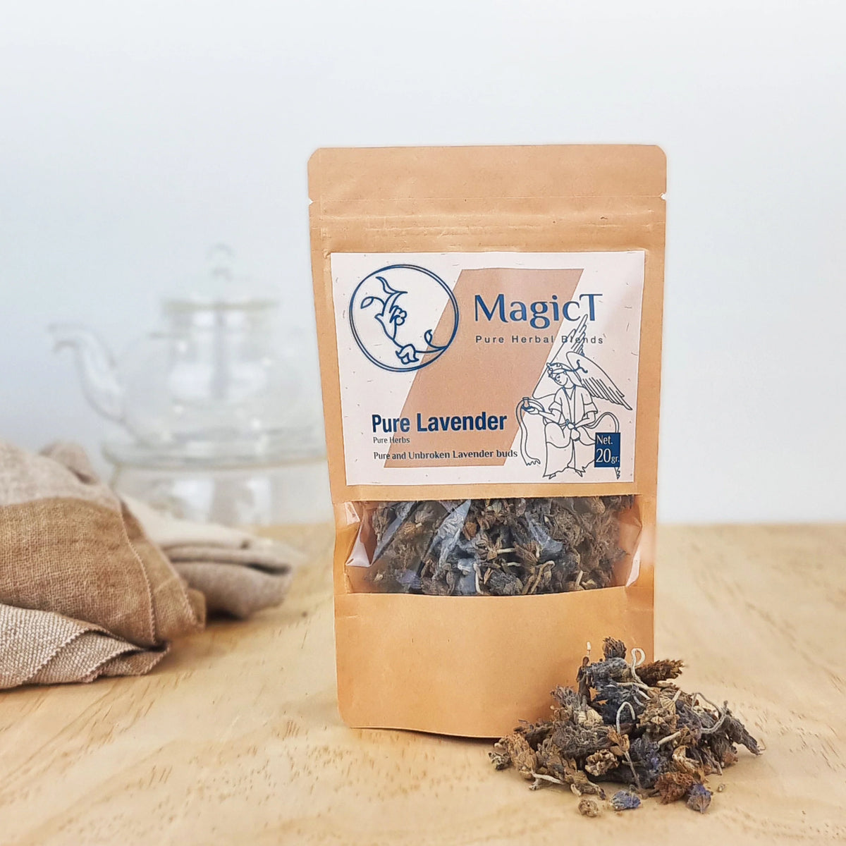 MagicT Pure Lavender Tea Pouch 20g-Magic T-Matakana Pharmacy