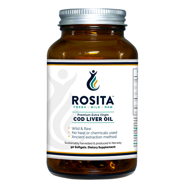 Premium Extra Virgin Cod Liver Oil Softgels 90s-Rosita-Matakana Pharmacy