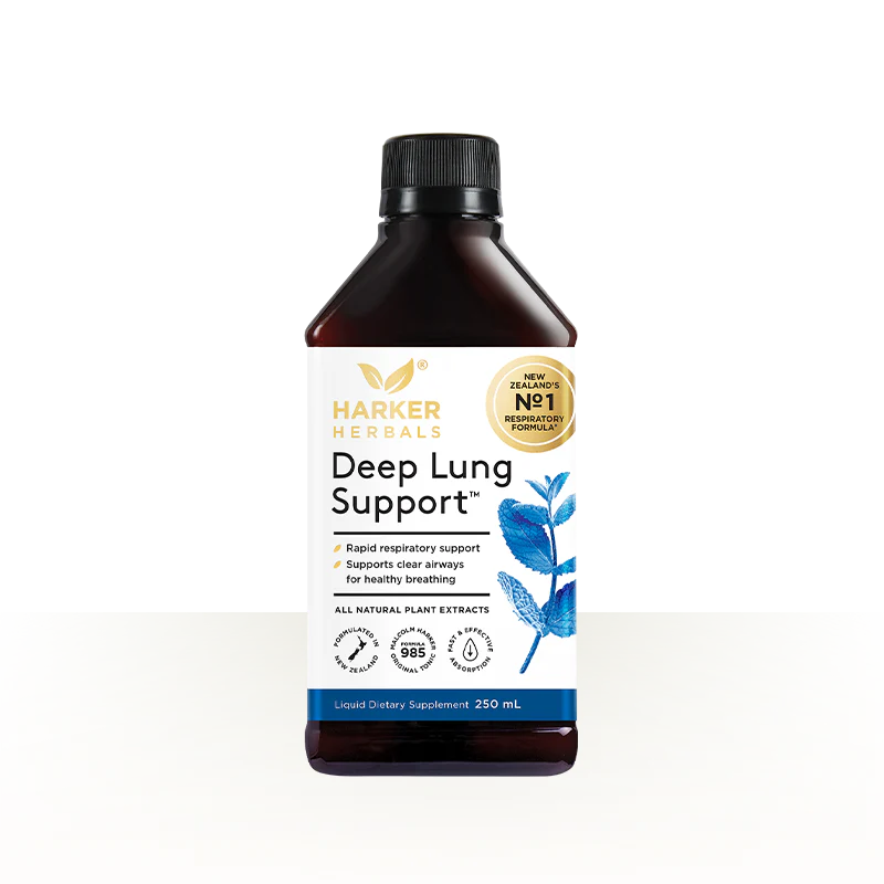 Deep Lung Support 250ml-Harker Herbals-Matakana Pharmacy