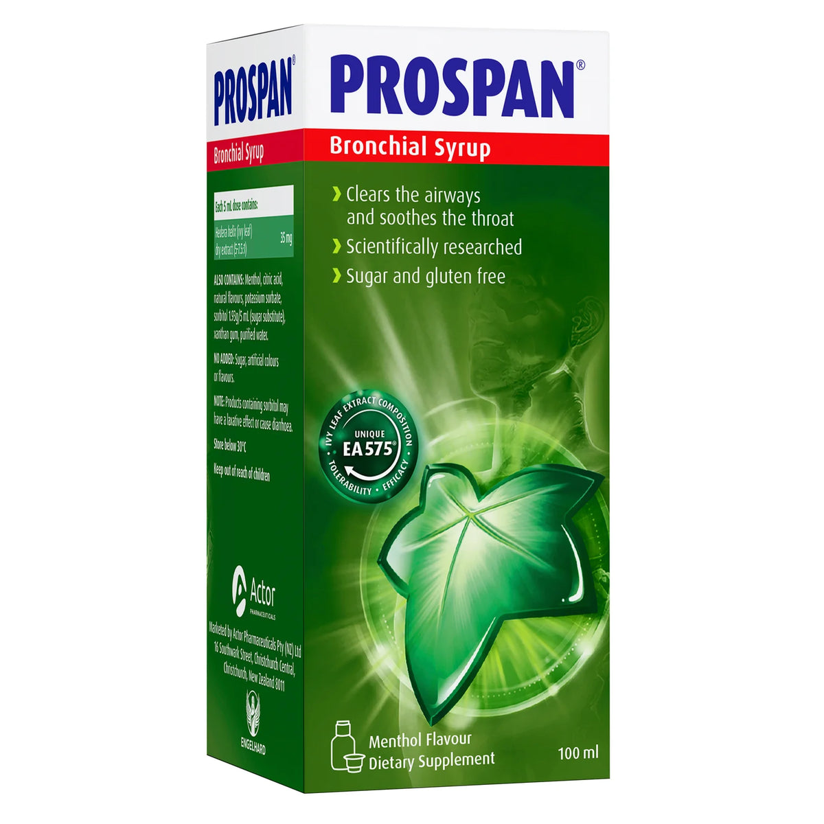 Prospan Bronchial Syrup Adults 100ml-Prospan-Matakana Pharmacy