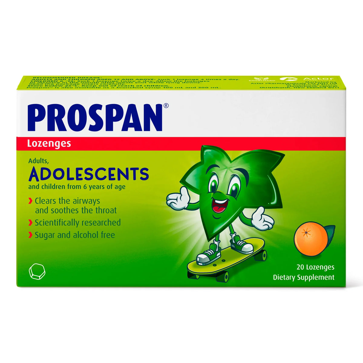 Prospan Lozenges Adolescents 20-Prospan-Matakana Pharmacy