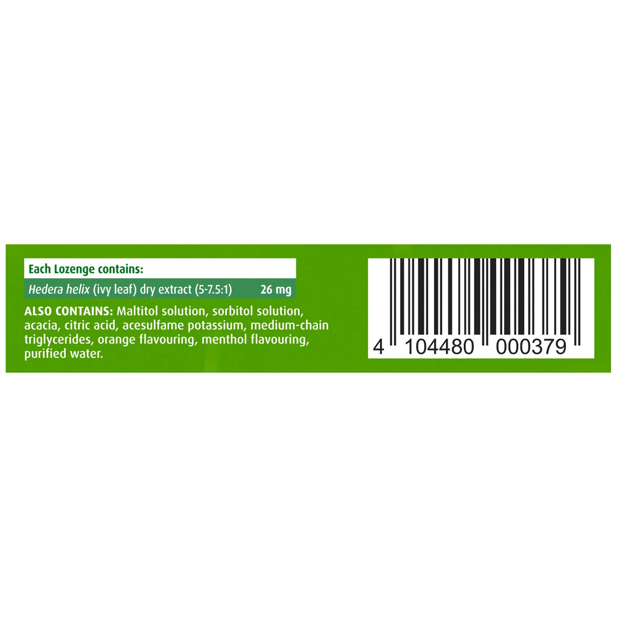 Prospan Lozenges Adolescents 20-Prospan-Matakana Pharmacy