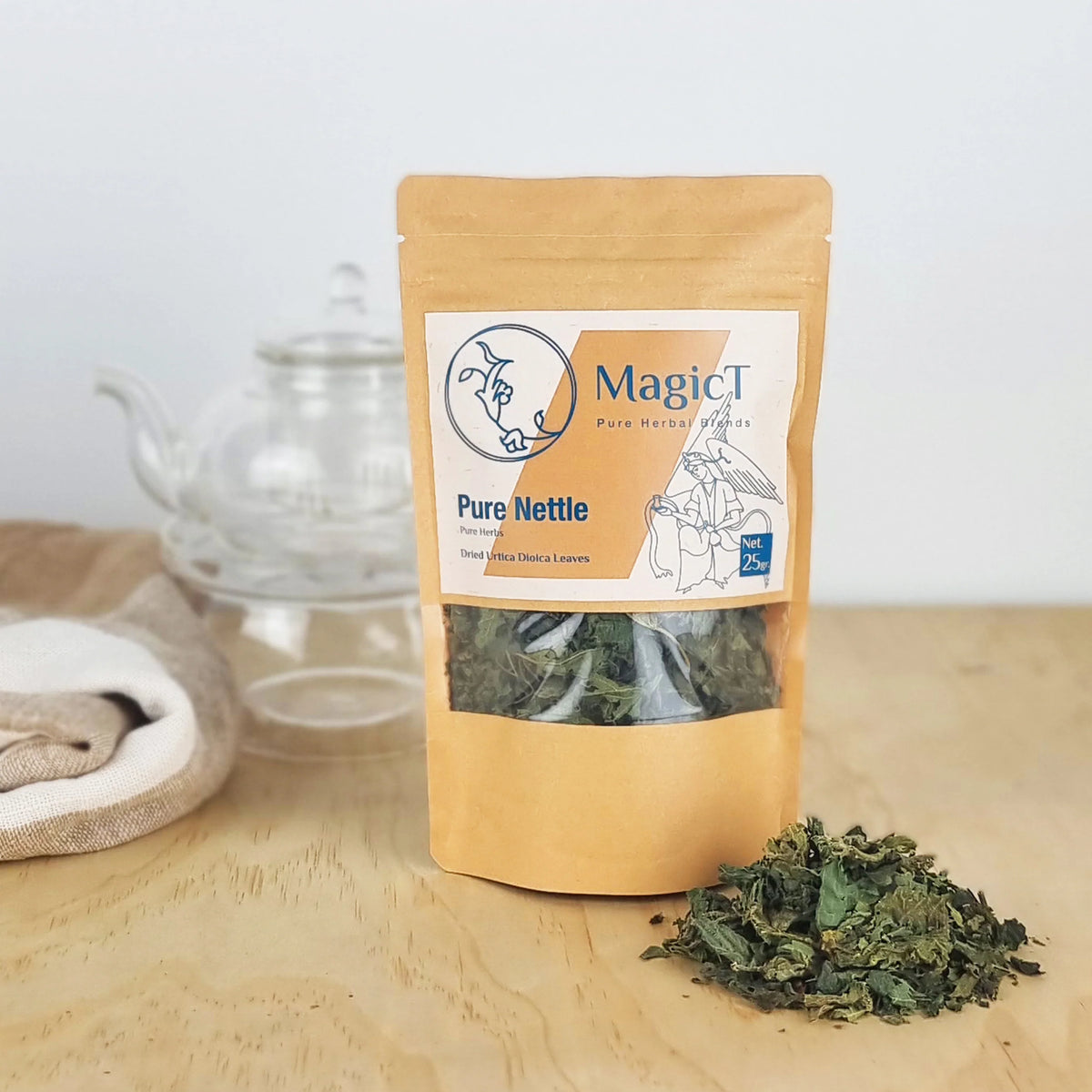 MagicT Pure Nettle Tea Pouch 25g-Magic T-Matakana Pharmacy