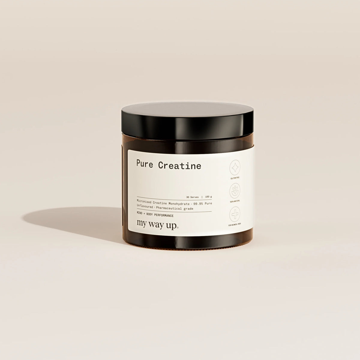 Pure Creatine 150g-my way up-Matakana Pharmacy