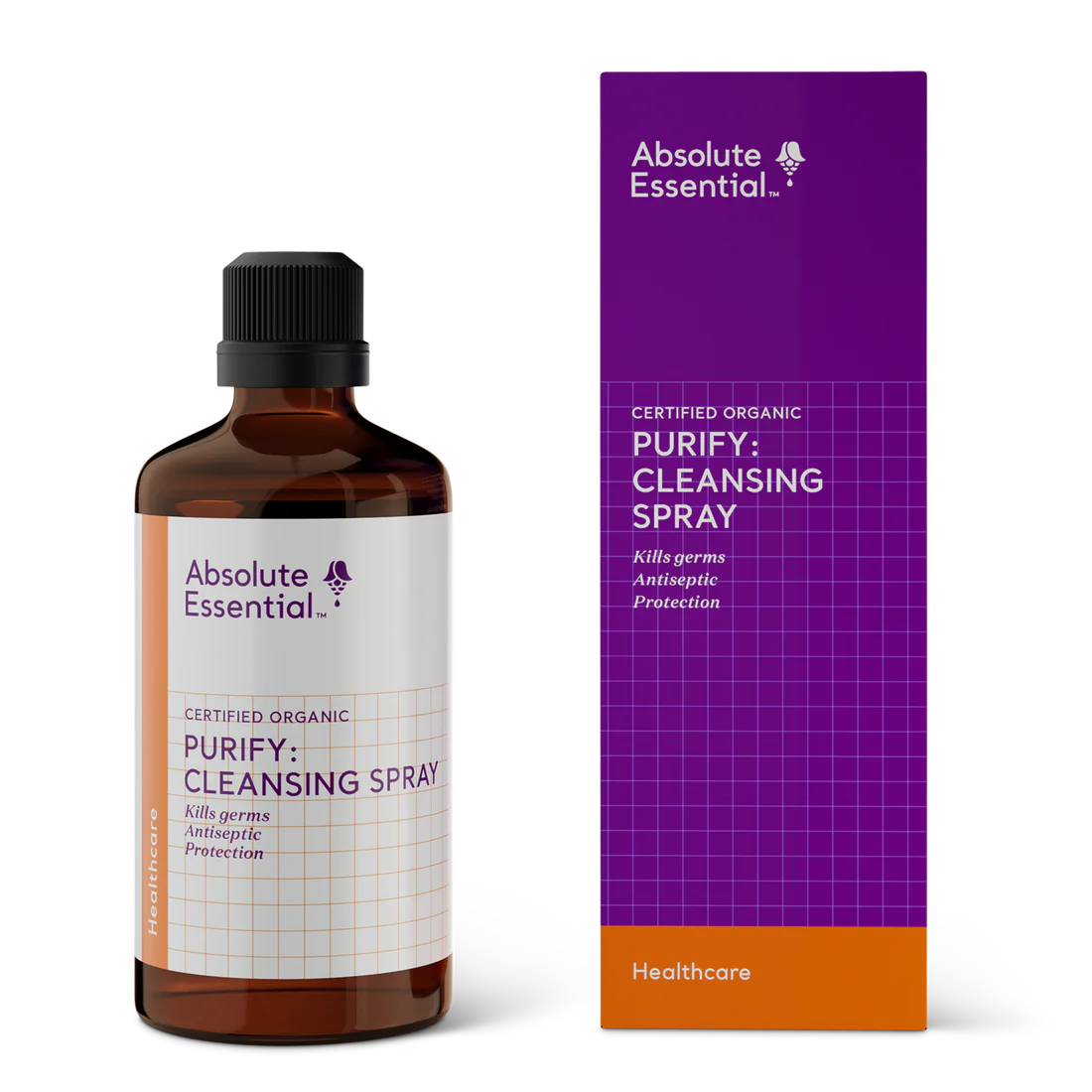 Purify Cleansing Spray Organic 100ml-Absolute Essential-Matakana Pharmacy