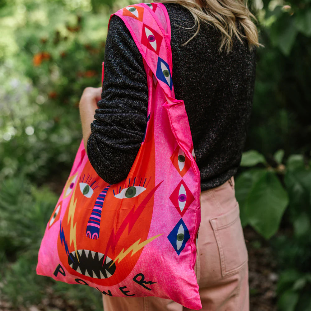 Eco-Friendly Foldable Bag - Pussy Power-Studio Soph-Matakana Pharmacy