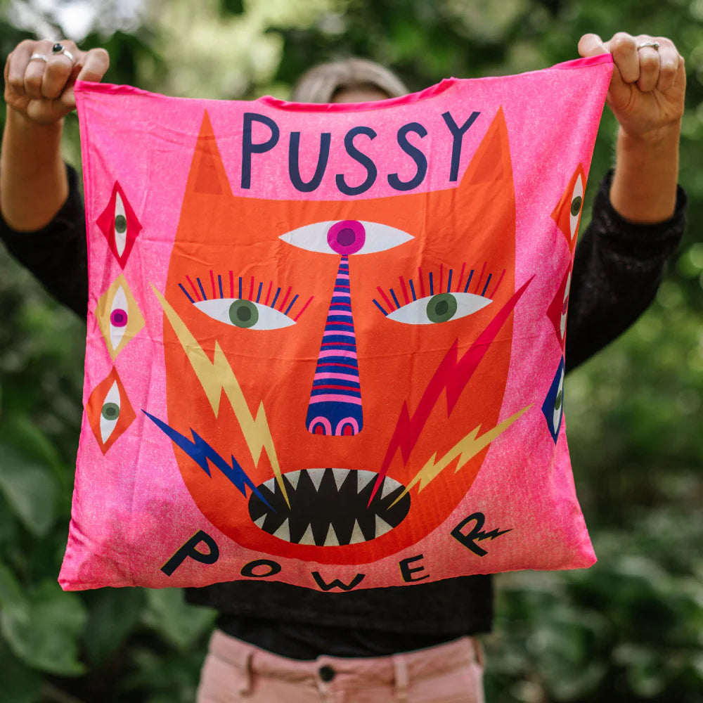 Eco-Friendly Foldable Bag - Pussy Power-Studio Soph-Matakana Pharmacy