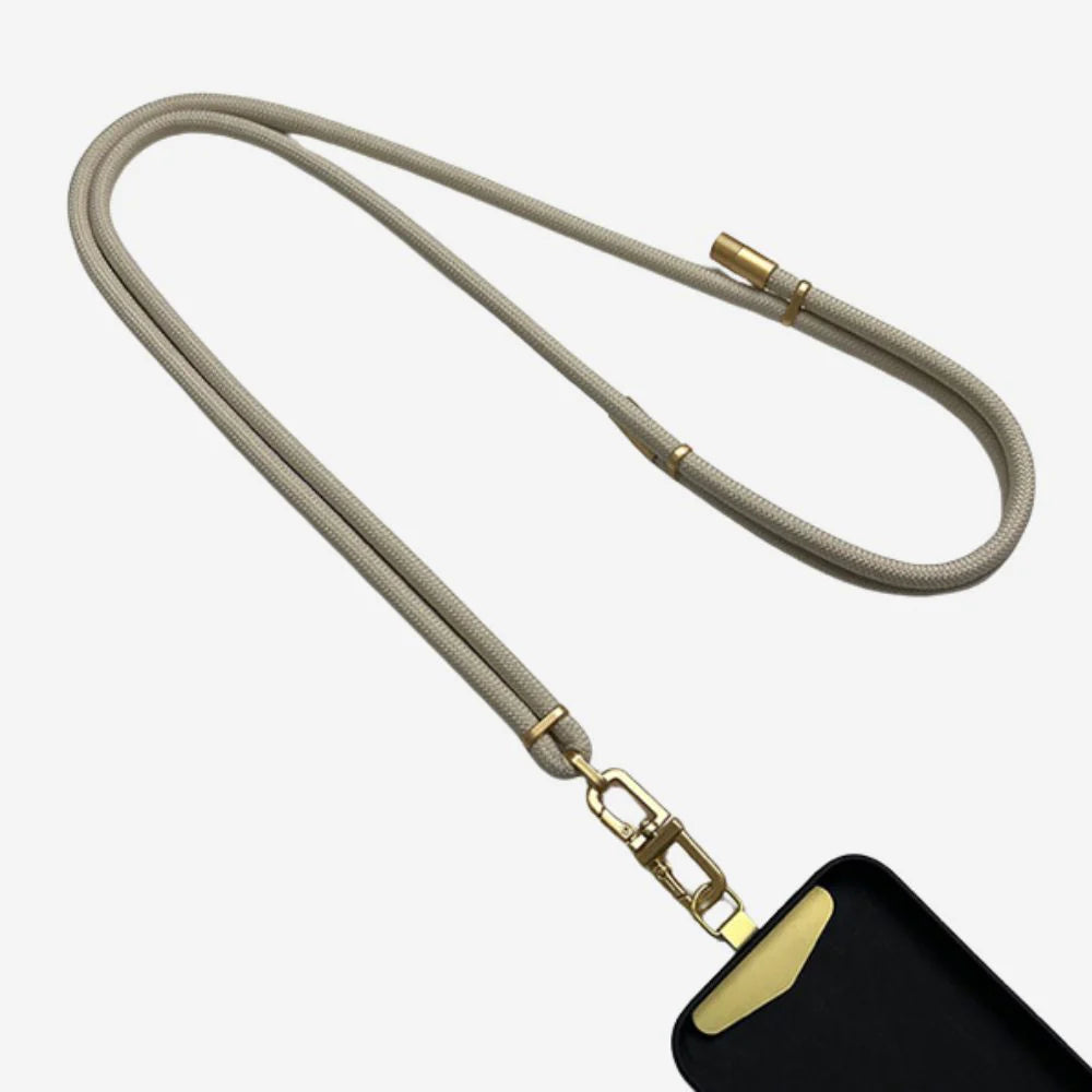 Lanyard Lux Cord Crossbody Cream-Queen Of The Foxes-Matakana Pharmacy
