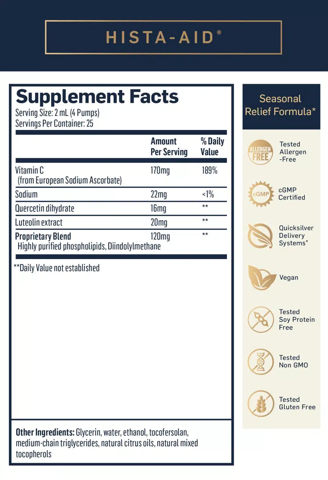 Hista-Aid (25 serves) 50ml-Matakana Pharmacy