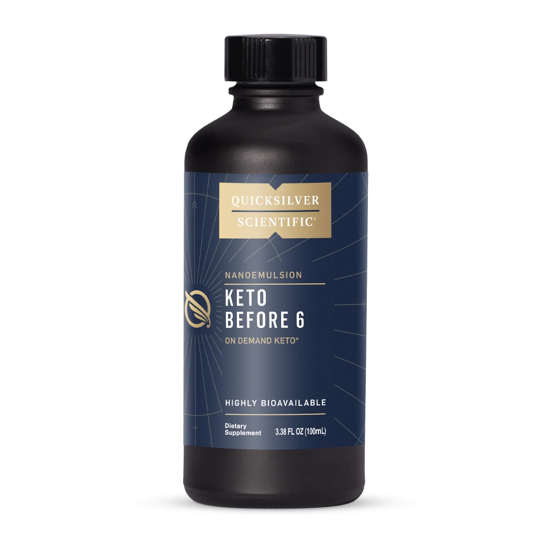quicksilver scientific keto before 6 100ml bottle