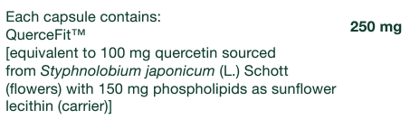 Image showing capsule content ingredients