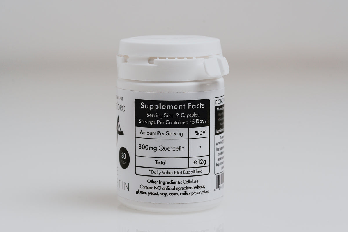 Pure Quercetin 30 caps-Matakana Pharmacy