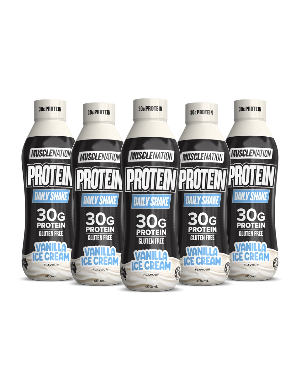 Protein Daily Shake Box of 12 Vanilla Icecream 12 x 400ml – Matakana ...