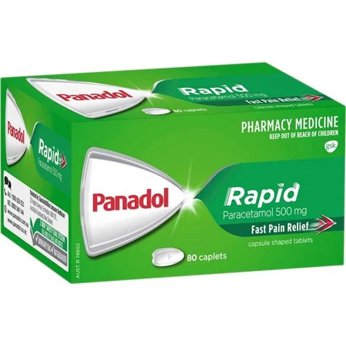 Image of Panadol rapid caplets 80 pack