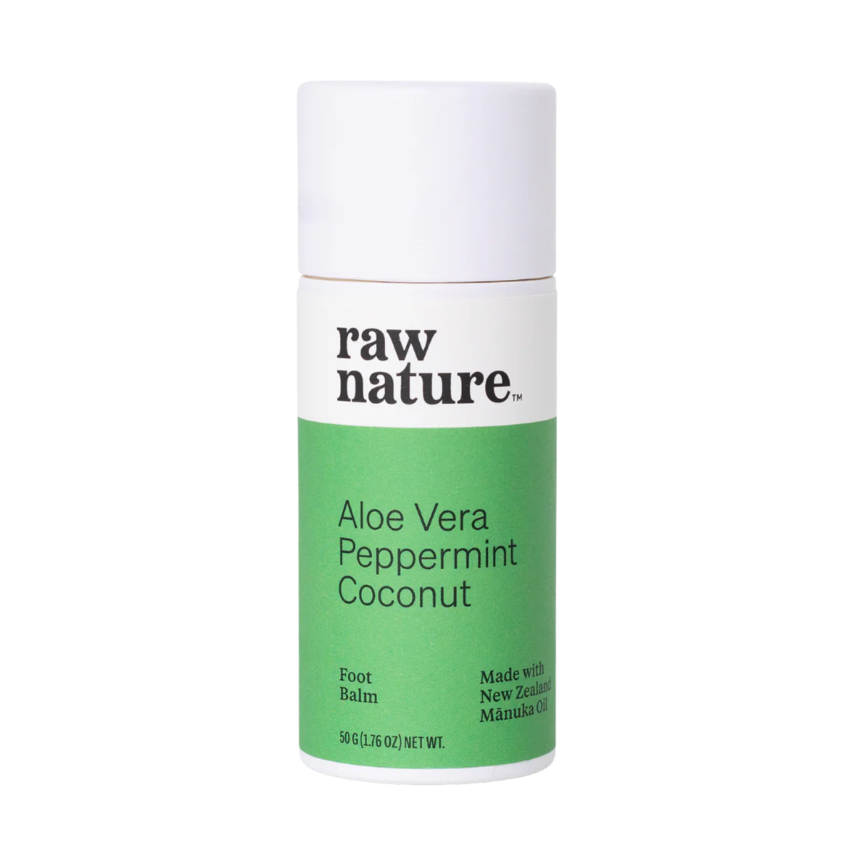 Raw Nature Aloe Vera Foot Balm 50g-Raw Nature Limited-Matakana Pharmacy