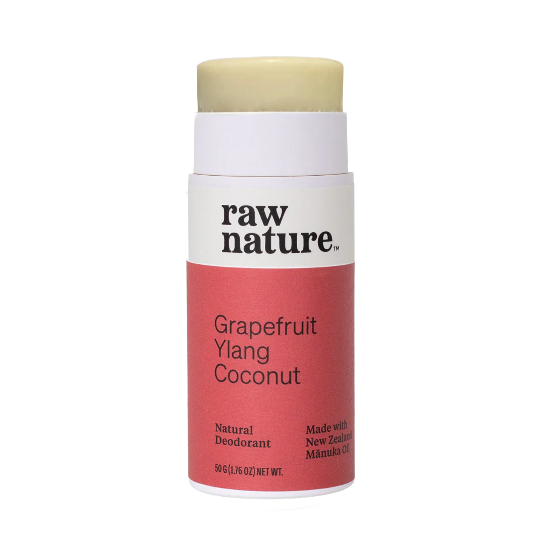 Raw Nature Deodorant Grapefruit, Ylang 50g-Raw Nature Limited-Matakana Pharmacy