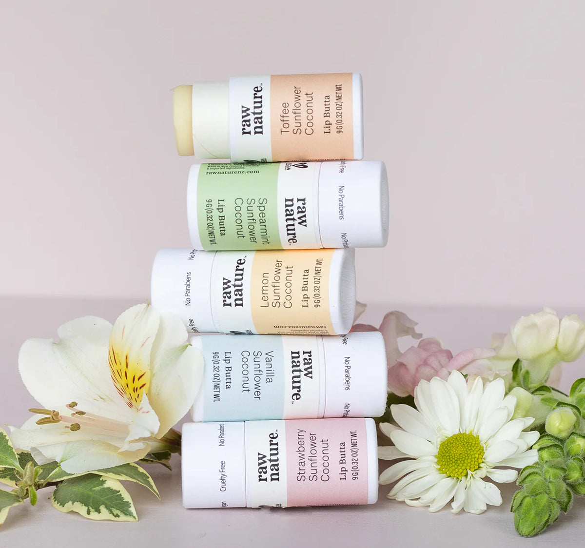 Raw Nature Lip Butta Toffee 9g-Raw Nature Limited-Matakana Pharmacy