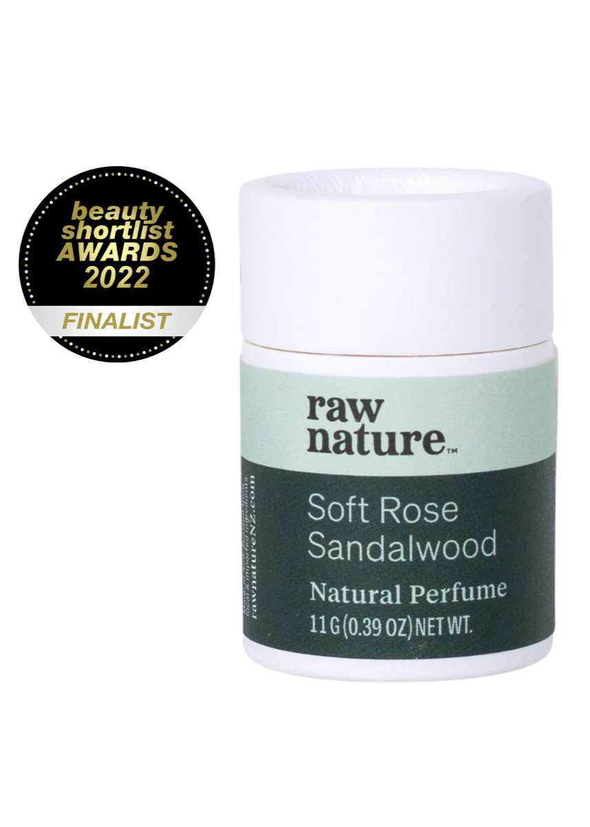 Raw Nature Soft Rose Sandalwood Perfume 11g-Raw Nature Limited-Matakana Pharmacy