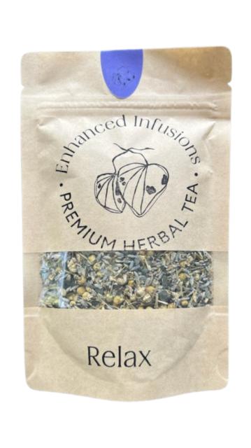 Relax Premium Herbal Tea 30Serves-Enhanced Wellbeing Tea-Matakana Pharmacy