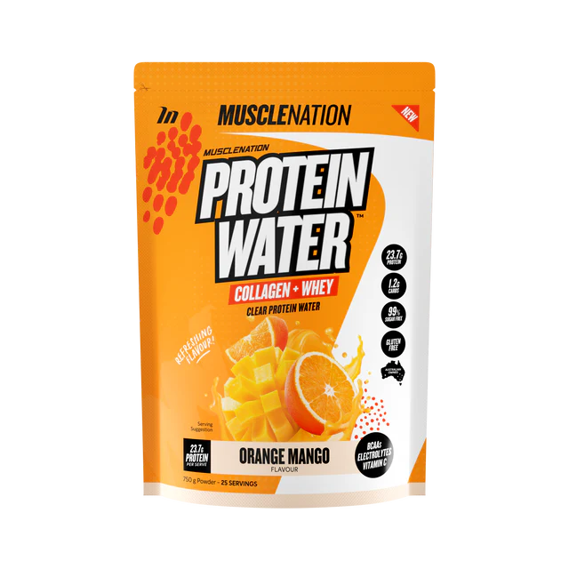 Protein Water Orange Mango 750g-MuscleNation-Matakana Pharmacy