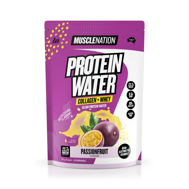 Protein Water Passiofruit 750g-MuscleNation-Matakana Pharmacy