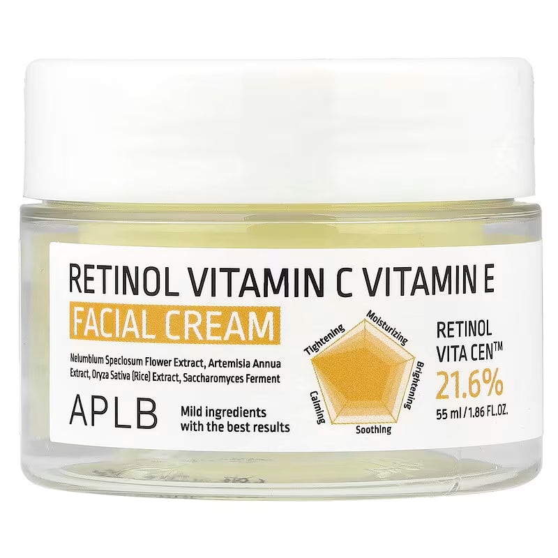 Retinol Vitamin C Vitamin E Facial Cream 55ml-APLB-Matakana Pharmacy