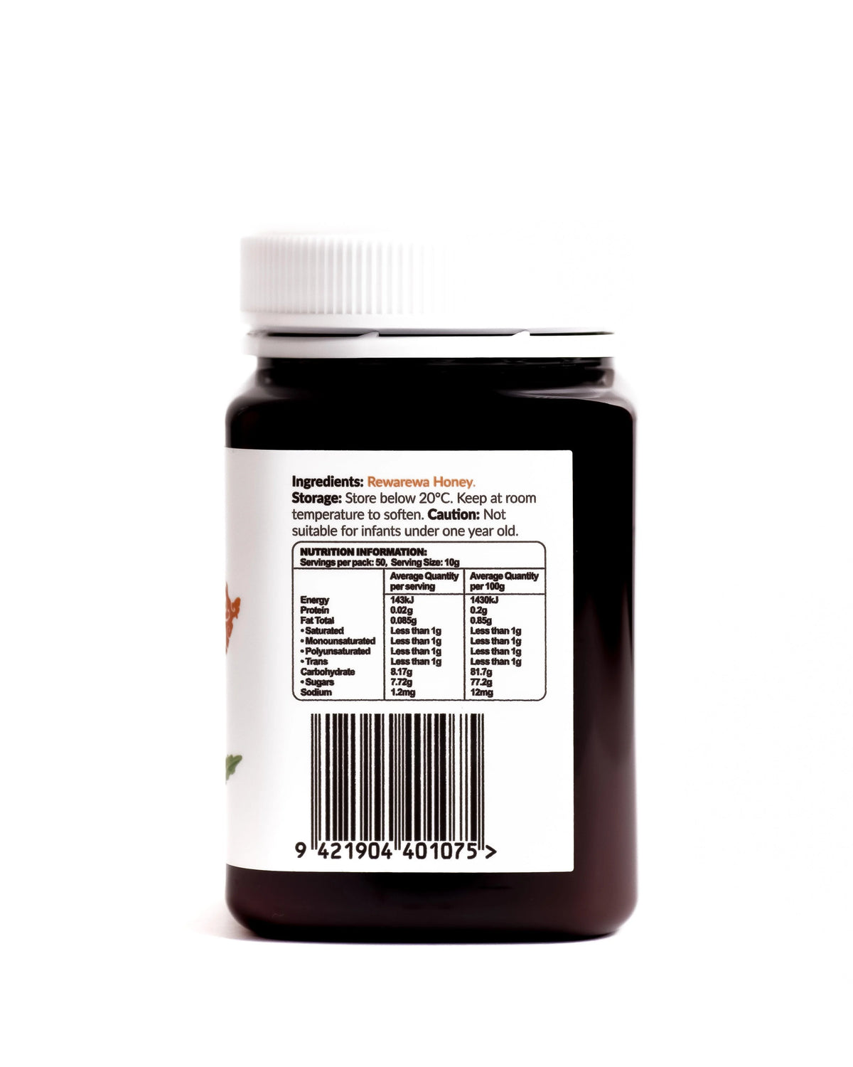 Rewarewa Honey 500g | Kai Ora Honey-Kai Ora Honey-Matakana Pharmacy