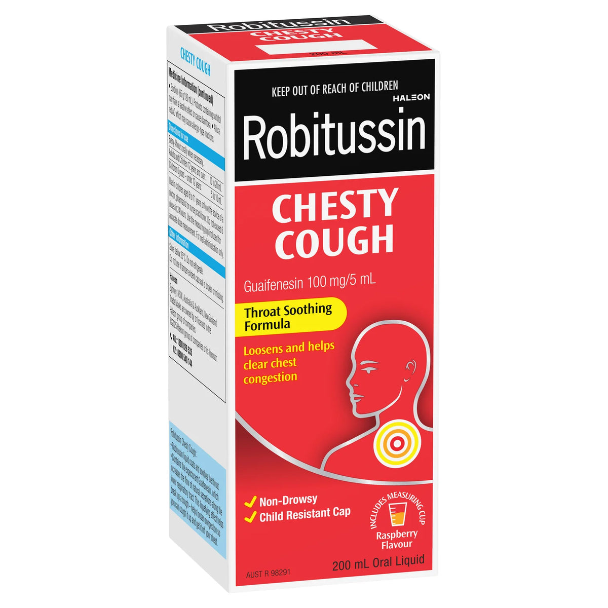 Robitussin Chesty Cough Syrup 200mL-Haleon-Matakana Pharmacy