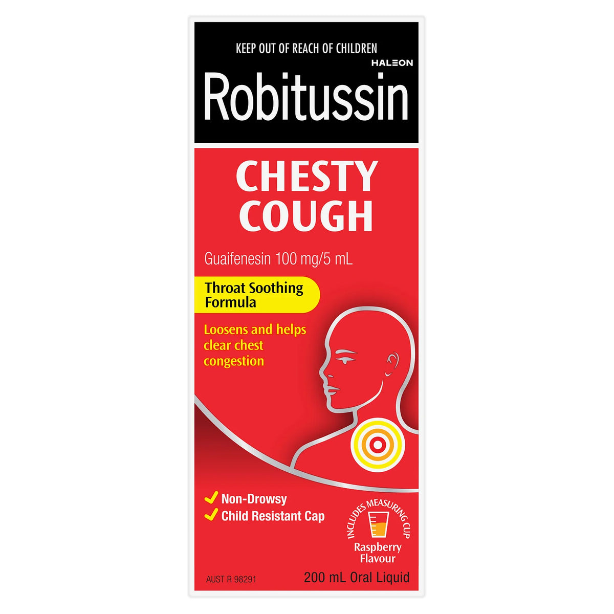 Robitussin Chesty Cough Syrup 200mL-Haleon-Matakana Pharmacy