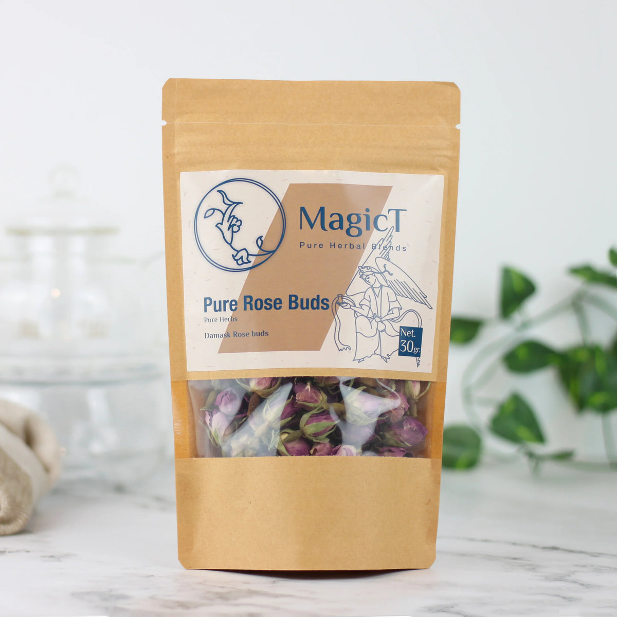 MagicT Pure Rose Buds Tea Pouch 30g-Magic T-Matakana Pharmacy