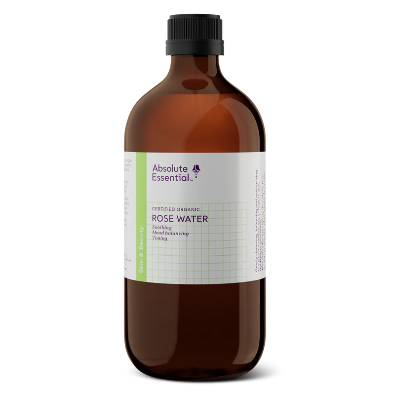 Rose Water Organic 500ml-Absolute Essential-Matakana Pharmacy
