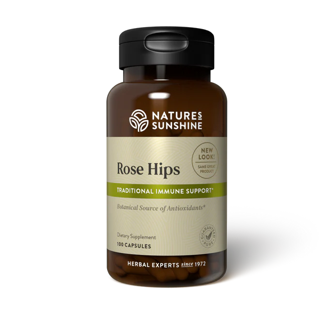 Rose Hips 100 Capsules-Matakana Pharmacy