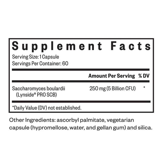 Saccharomyces Boulardii 60caps-Seeking Health-Matakana Pharmacy
