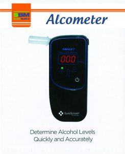 Image of alcometer breathalyser