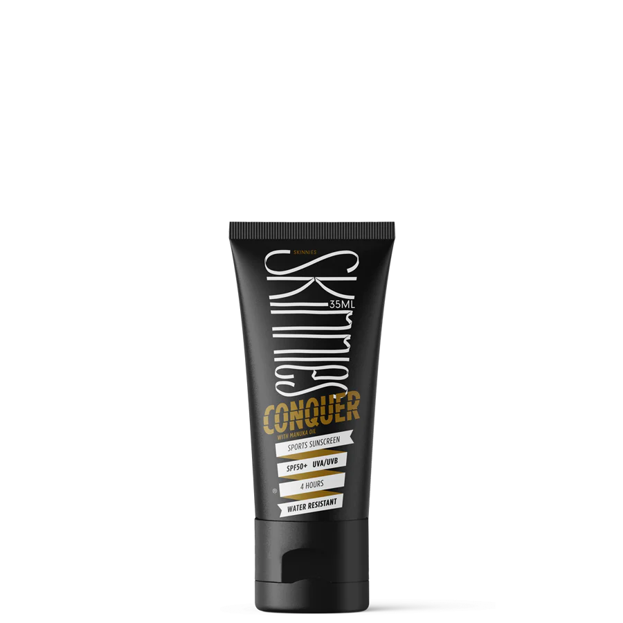 SKINNIES Conquer Sunscreen Gel SPF50 35ml-Matakana Pharmacy