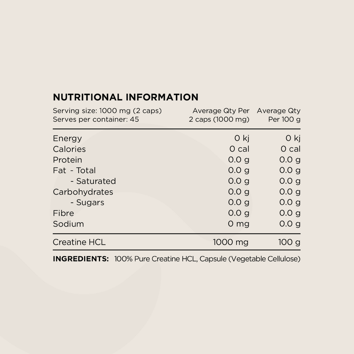 Switch Essentials Creatine HCL 90 Capsules-Switch Nutrition-Matakana Pharmacy