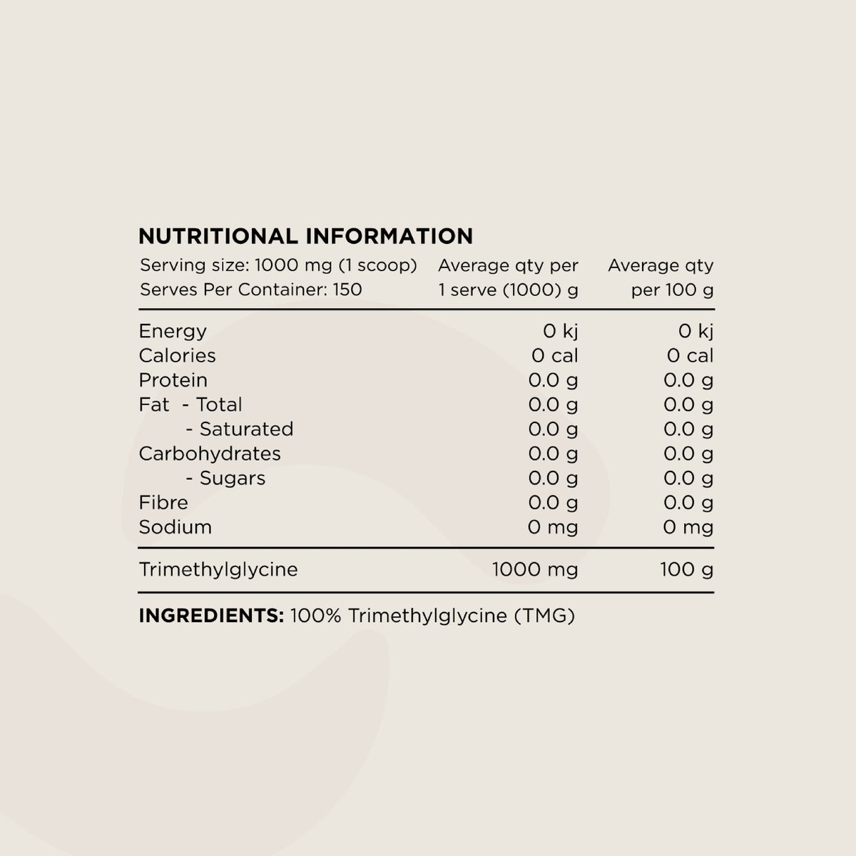 Switch Essentials TMG Powder 150g-Switch Nutrition-Matakana Pharmacy