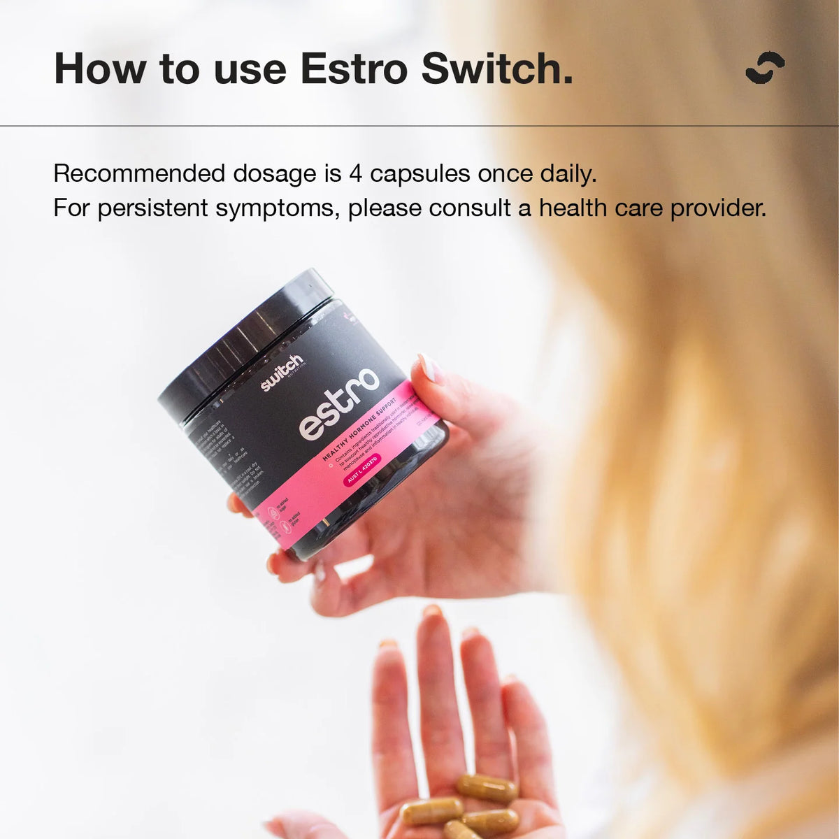 Switch Estro 120 Capsules-Switch Nutrition-Matakana Pharmacy