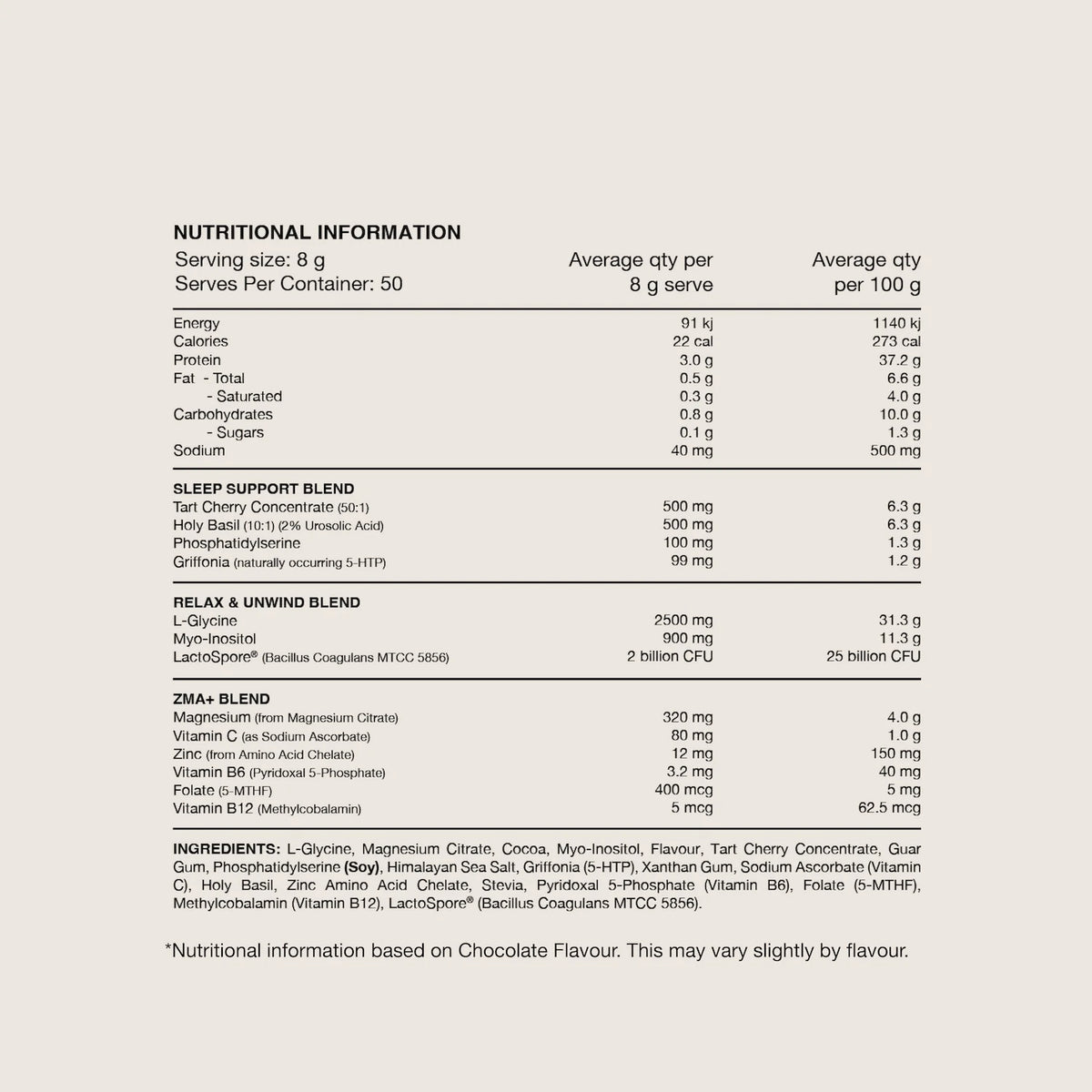 Switch Sleep 400g | Strawberry Pineapple-Switch Nutrition-Matakana Pharmacy