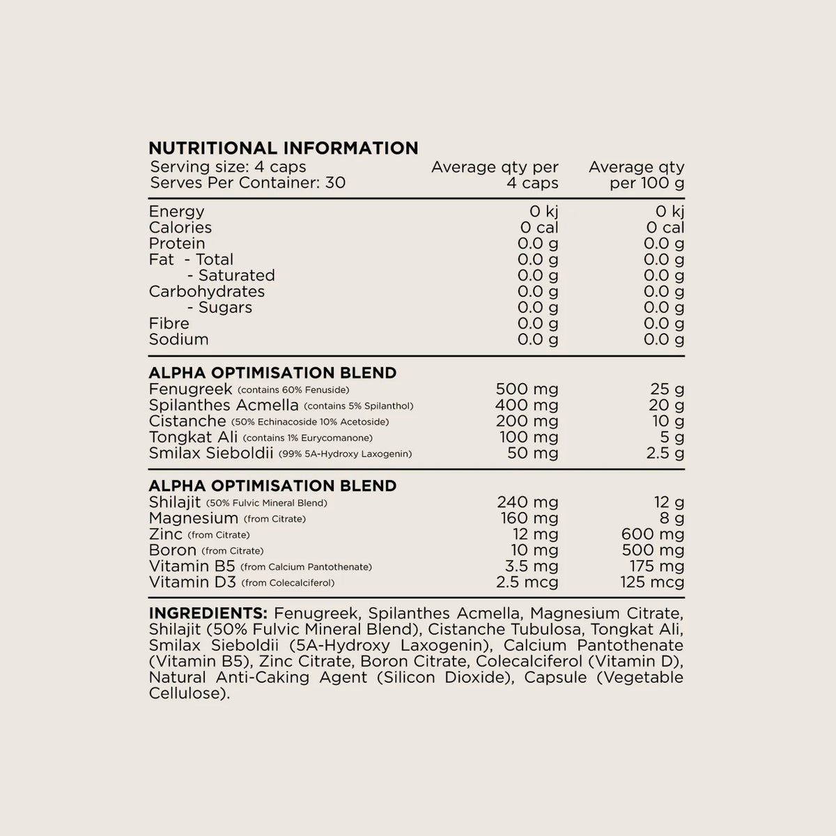 Switch Alpha 120 Capsules-Switch Nutrition-Matakana Pharmacy
